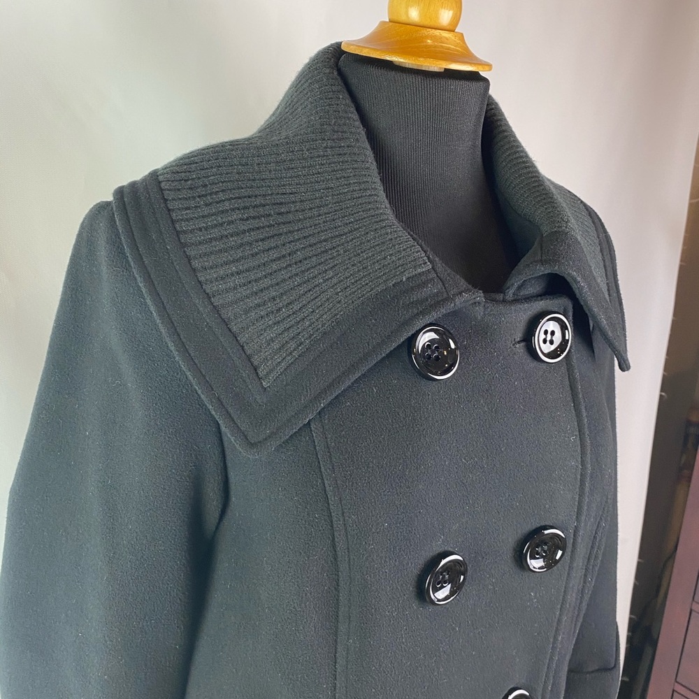Style & Co stylish sweater jacket trench coat SZ S